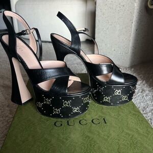 Gucci Platform Heels Size 37 1/2